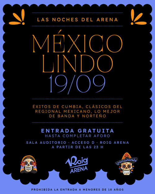 Imagen de Las Noches del Arena - México Lindo