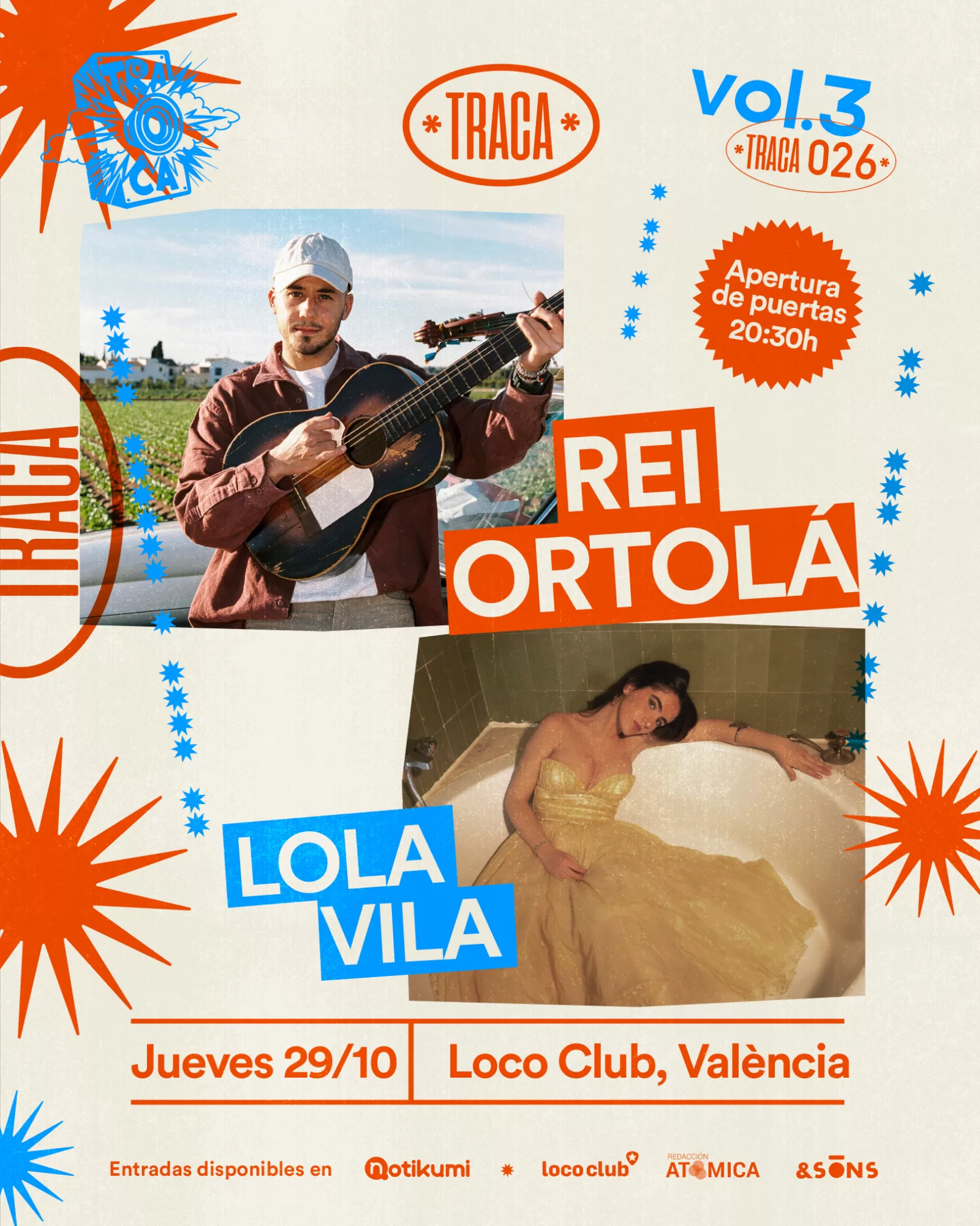 Imagen de Rei ortolá + lola vila (traca)