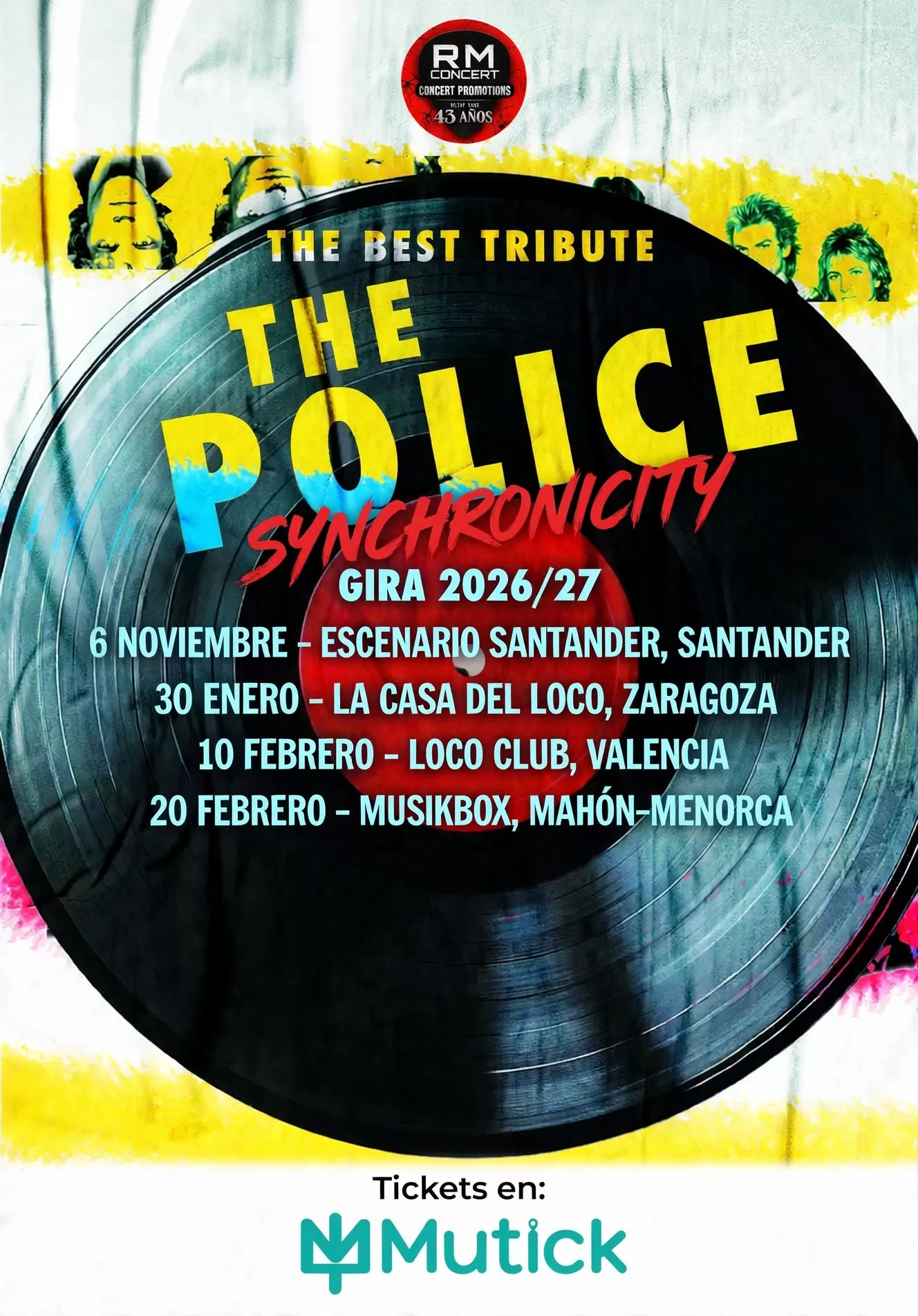 Imagen de SYNCHRONICITY – Tributo a The Police