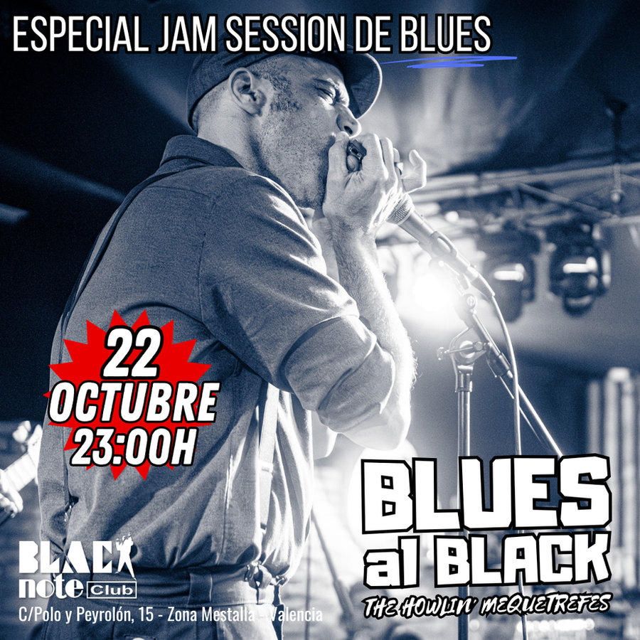 Imagen de Blues al black - jam session