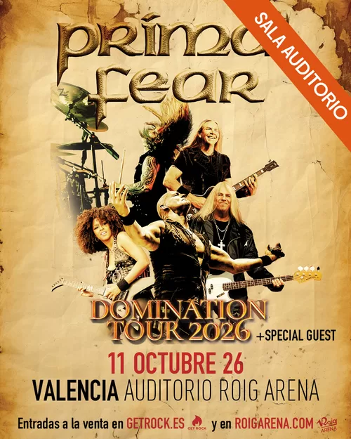 Imagen de Domination Tour 2026 - Primal Fear
